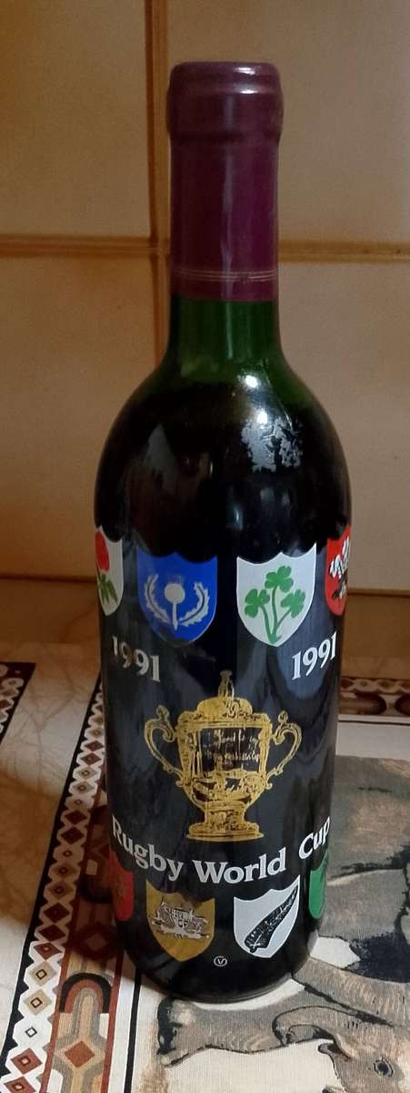 Vintage 1991 Rugby World Cup Bordeaux Wine