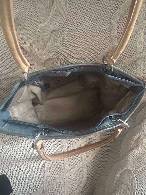 Polo sky blue hand bag