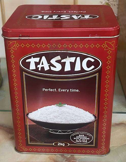 TASTIC RICE Collectable tin