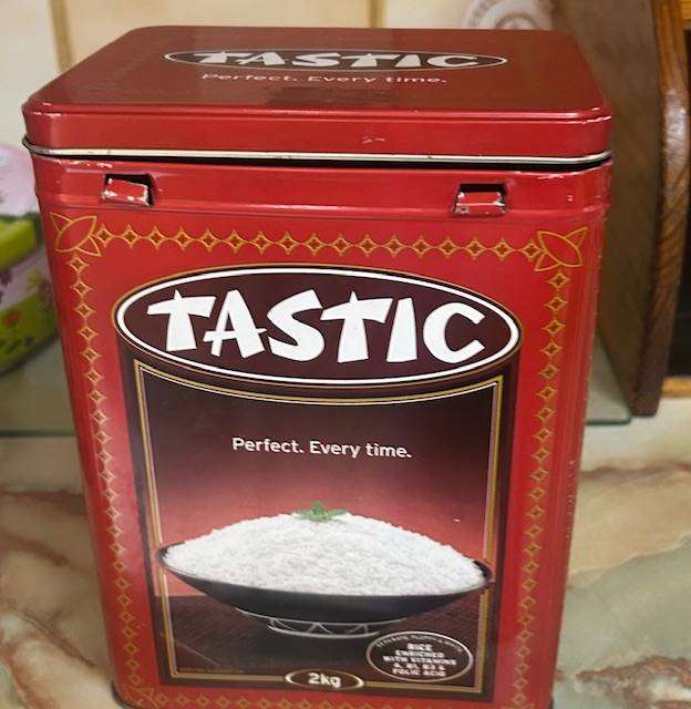 TASTIC RICE Collectable tin