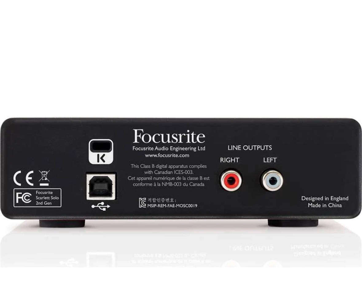 Focusrite Scarlett Solo (Second Generation)
