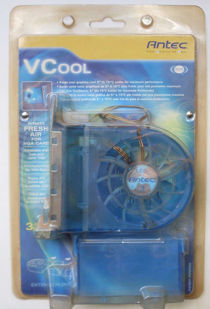 Antec VCool Slot mounted Video Card Cooler (2003)