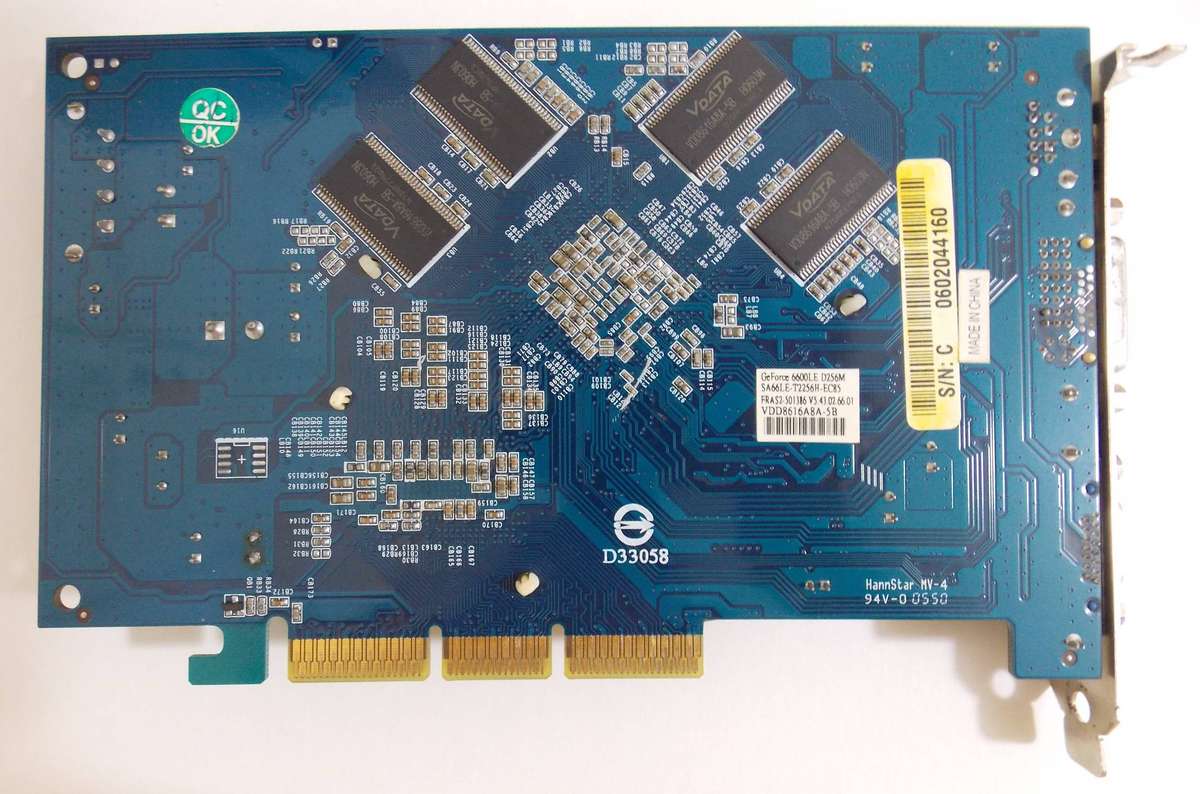 Chaintech nVidia GeForce 6600LE 256MB AGP
