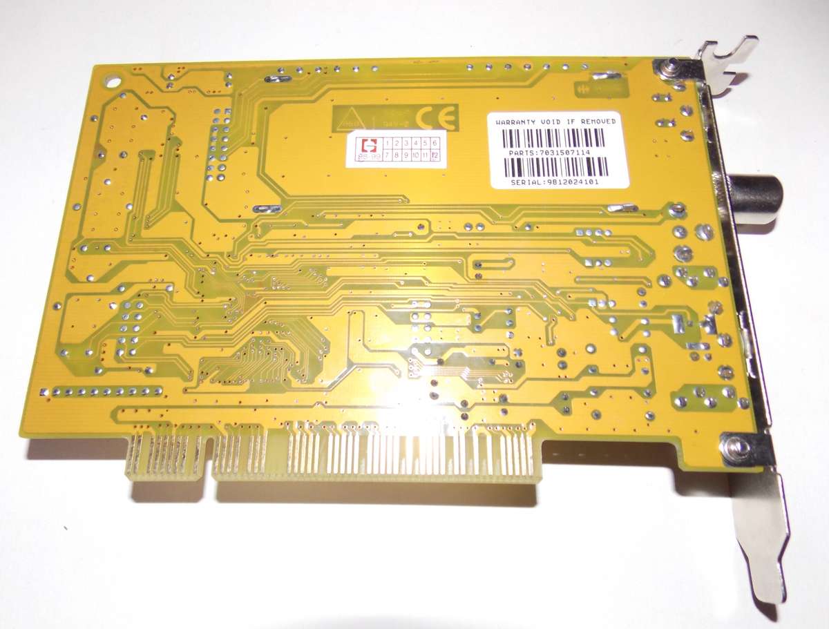 Chronos BT878 PCI TV Tuner/Capture Card (1998)
