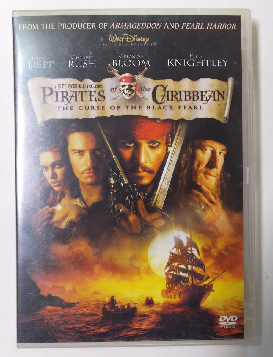 Pirates of the Caribbean Curse of the Black Pearl DVD
