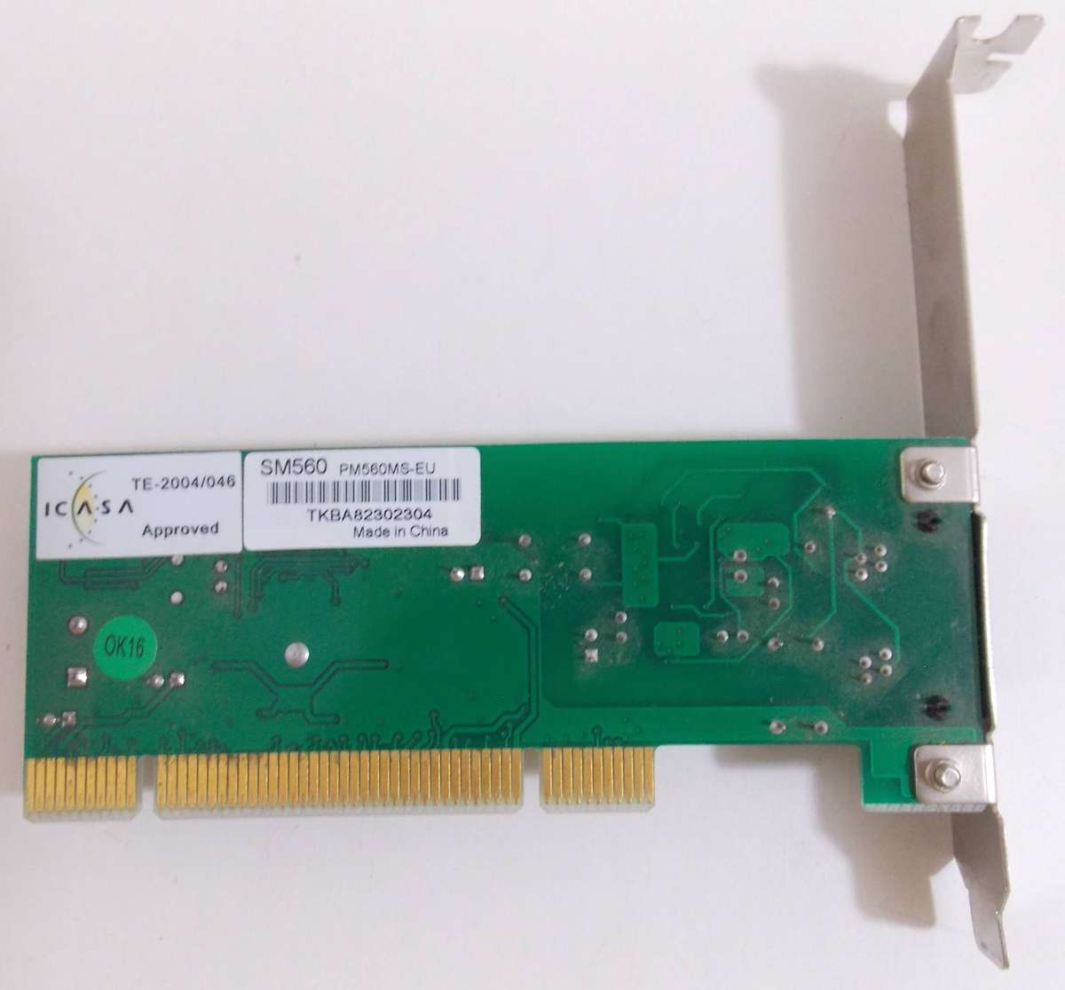 P & Q PM560MS-EU PCI Data/Fax Modem (2004)