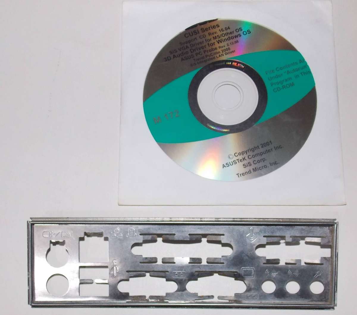 Asus CUSI-M Socket 370 Intel Pentium III 800Mhz 128mb RAM (2001)