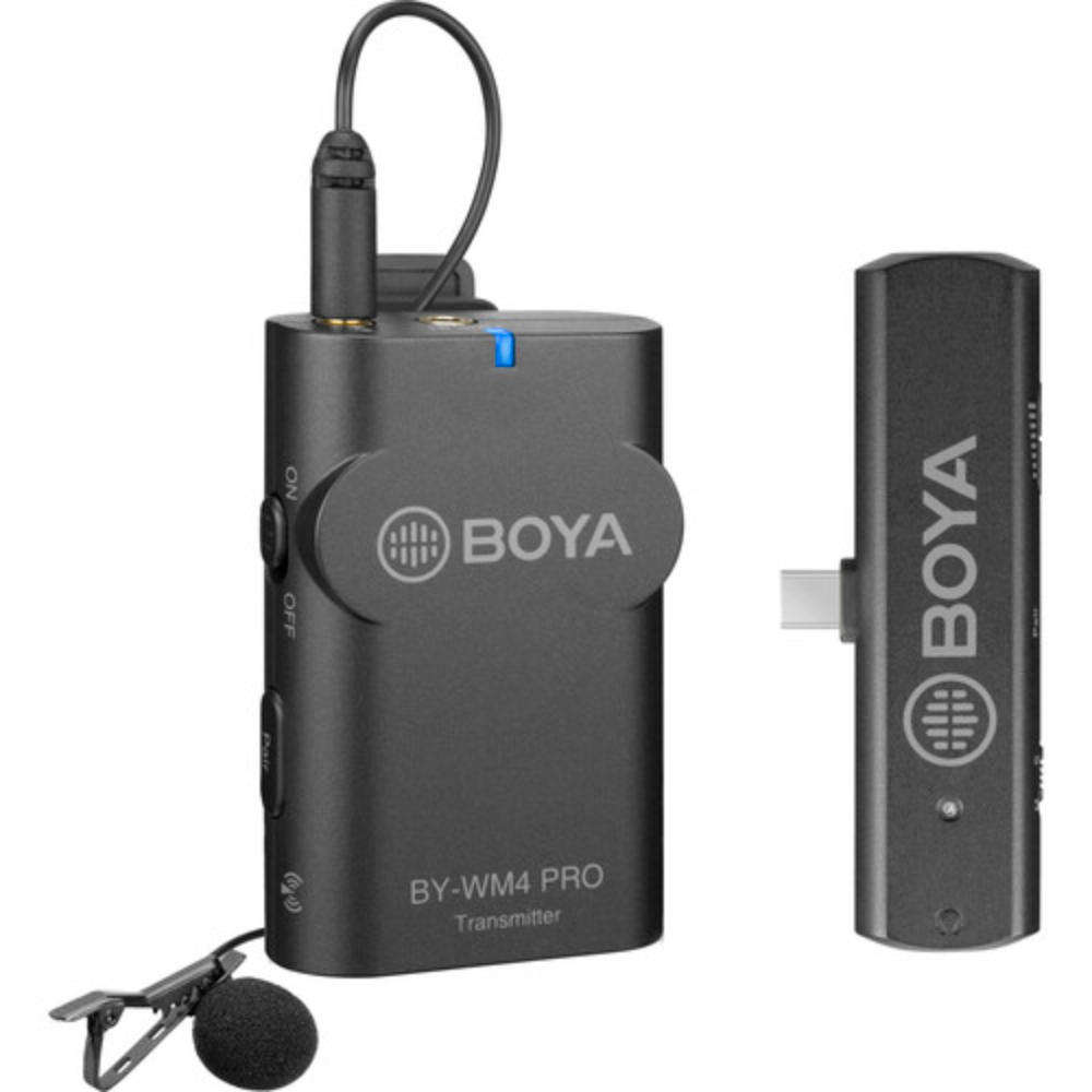 Boya BY-WM4 Pro-K5 Wireless Microphone System For Android and Other USB-C Devices - 2.4 GHz