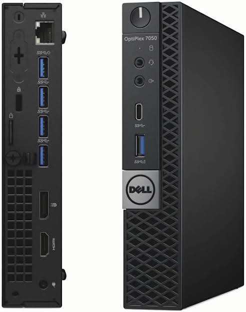 Optiplex 7050 MFF, Core i5 7500T, 500GB HDD, HDMI, Windows 11