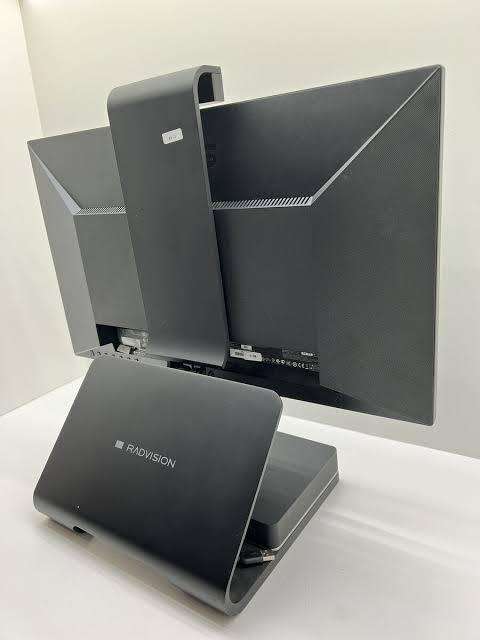 24 inch Asus VN247H 1080p with Radvision Stand and Webcam