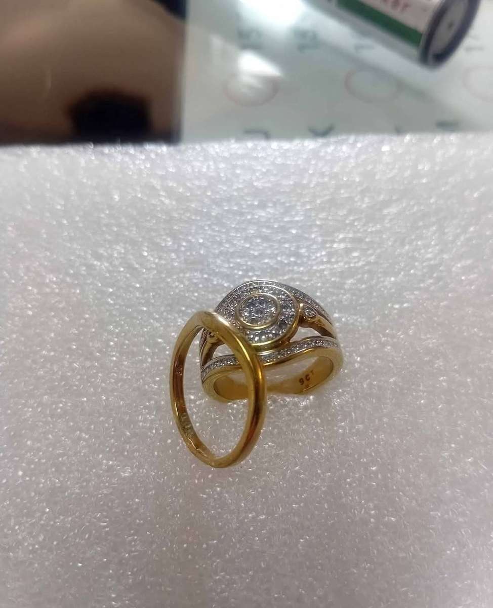 9ct Rose Gold Engagement and Wedding Bands