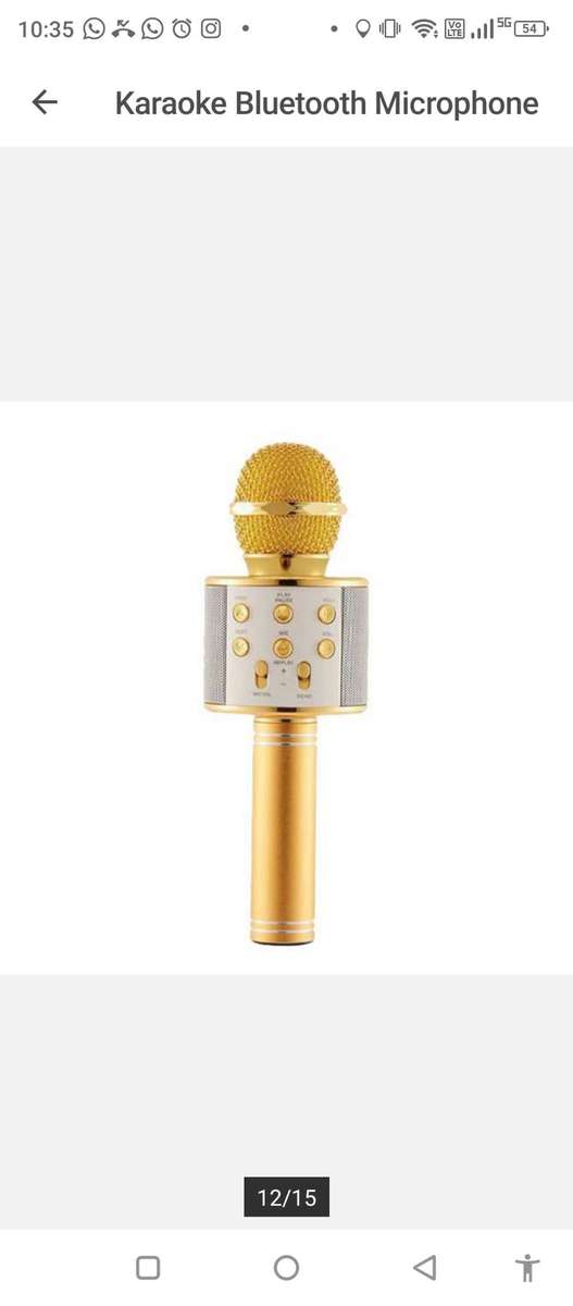 Karaoke Microphone Speaker
