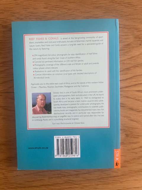 Book: Reef fishes and corals: East Coast of Southern Africa. Dennis King