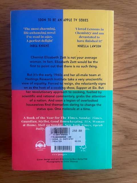 Book: Bonnie Garmus. Lessons in Chemistry