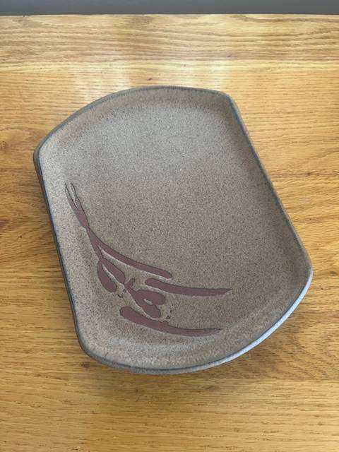 Set of 5 oval Argilla Pottery serving platters