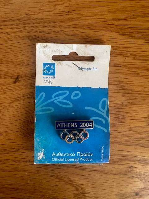 Official Athens 2004 Olympic Pin