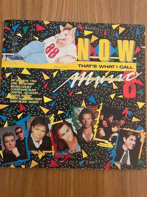Record: Various Artists.  Now that is what I call Music 8. 1988