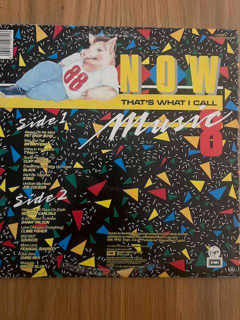 Record: Various Artists.  Now that is what I call Music 8. 1988