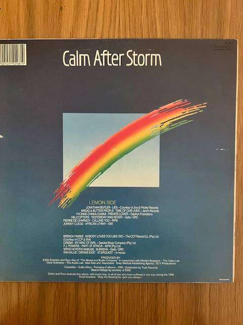 Record: Calm After Storm. Various Artists.
