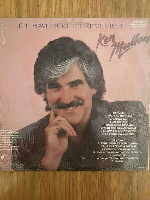 Record: When I grow too old to dream. Ken Mullan. 1986