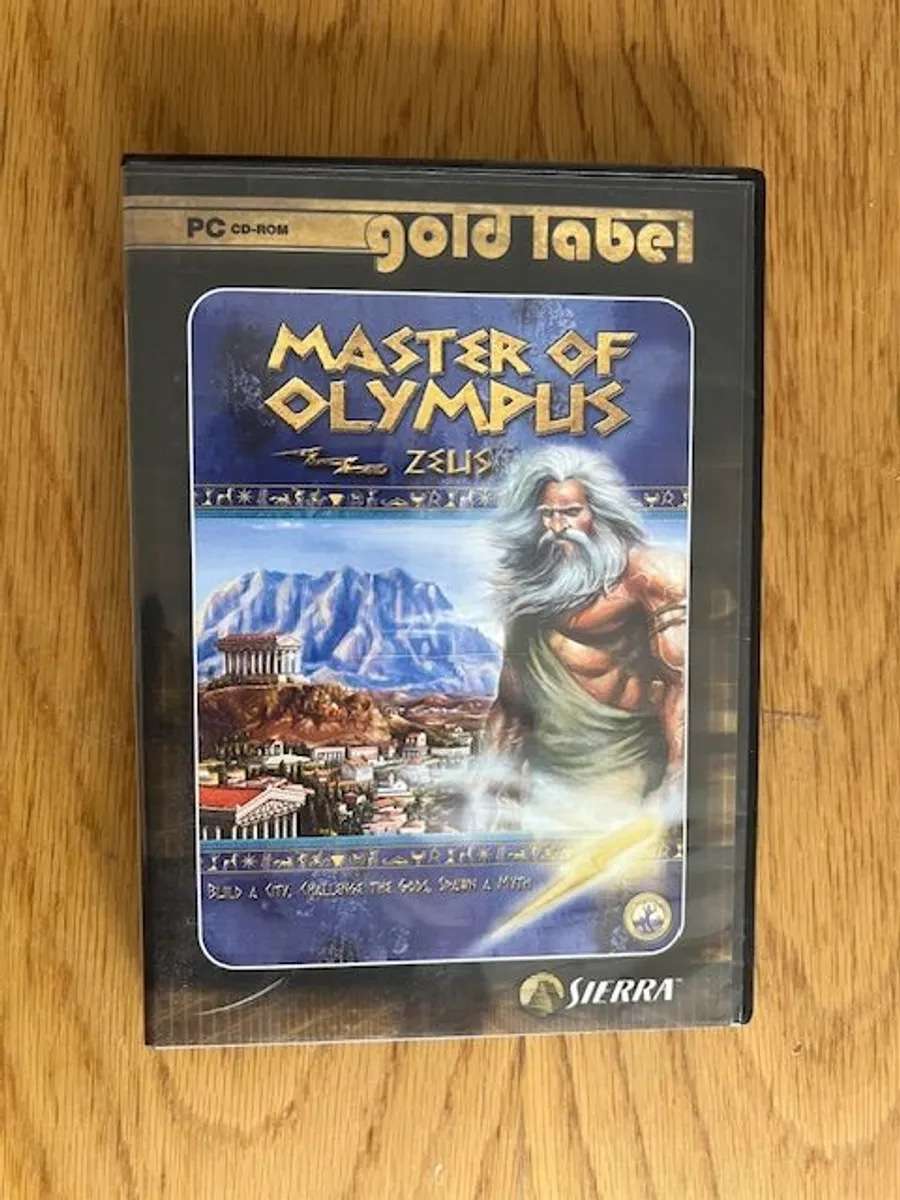 PC CD-ROM: Master of Olympus - Zeus. 2000