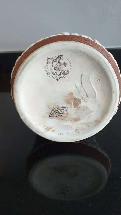 T.J & Mayer Dale Hall pottery - Longport Jug 1850s Paul et Virginie.