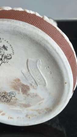 T.J & Mayer Dale Hall pottery - Longport Jug 1850s Paul et Virginie.