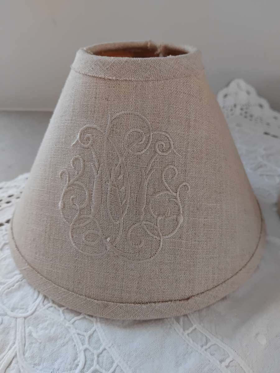 1980s Biggie Best lamp shades.