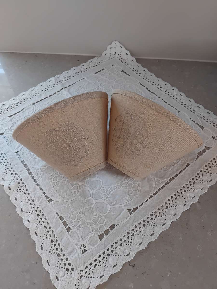 1980s Biggie Best lamp shades.