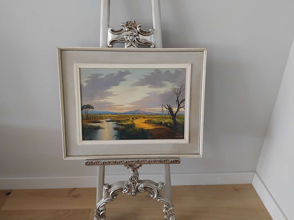 Leslie - John Albertyn (South Africa, 1931 - 2011), signed, original oil on board