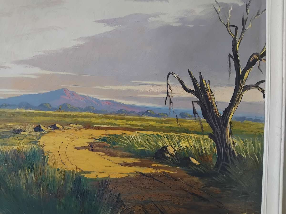 Leslie - John Albertyn (South Africa, 1931 - 2011), signed, original oil on board