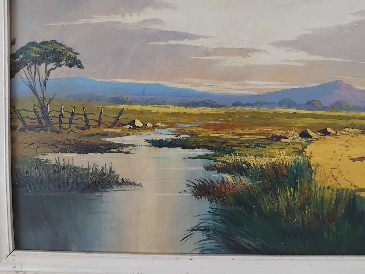 Leslie - John Albertyn (South Africa, 1931 - 2011), signed, original oil on board