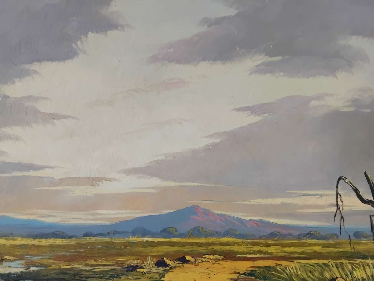 Leslie - John Albertyn (South Africa, 1931 - 2011), signed, original oil on board