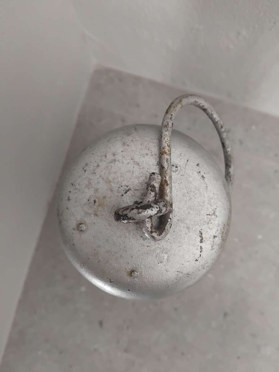 Painted Mine Safety Wolf Lamp Made By Victor Kent