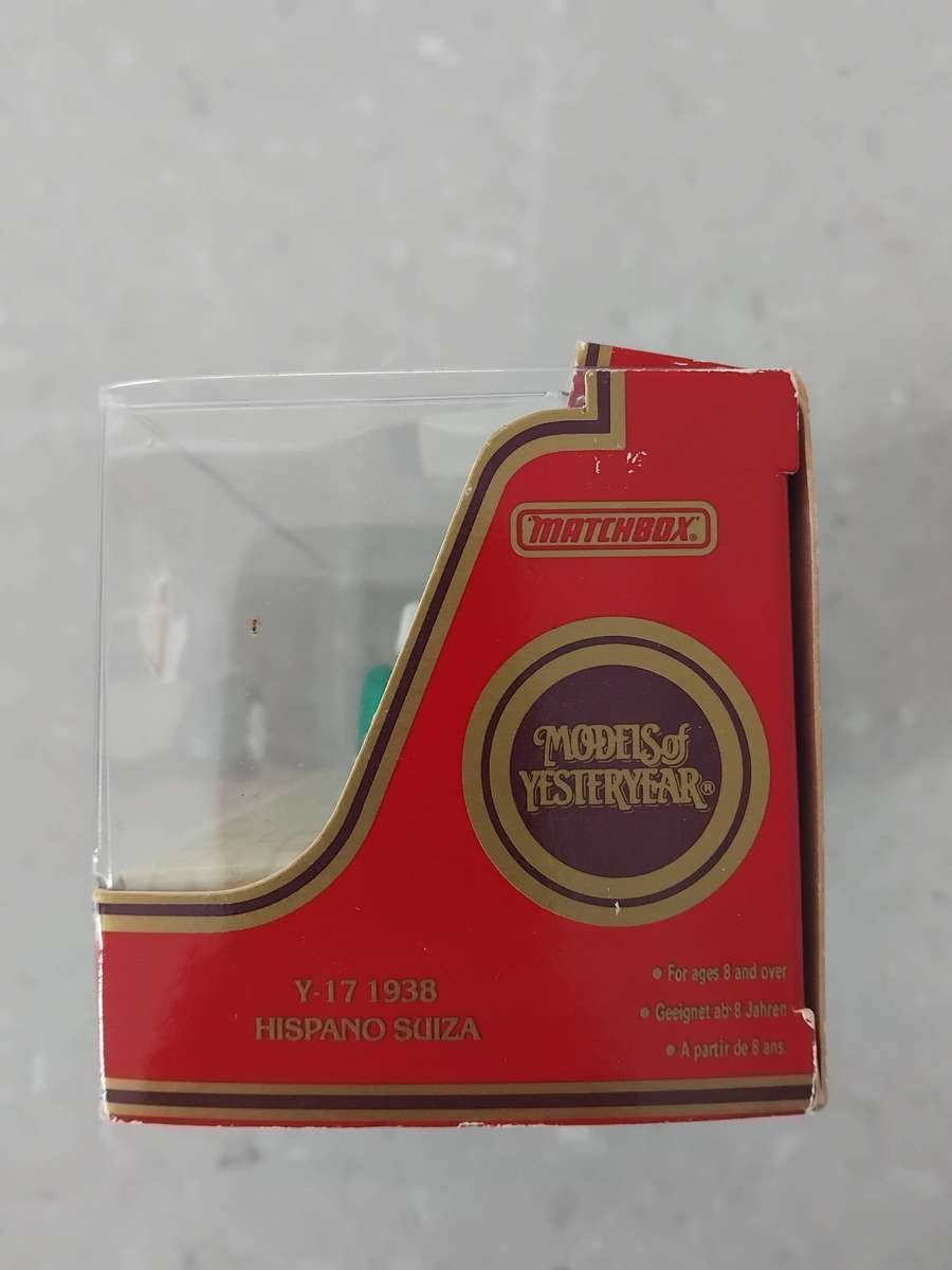 Matchbox 1:48 Models of Yesterday Y17 1938 Hispano Suiza