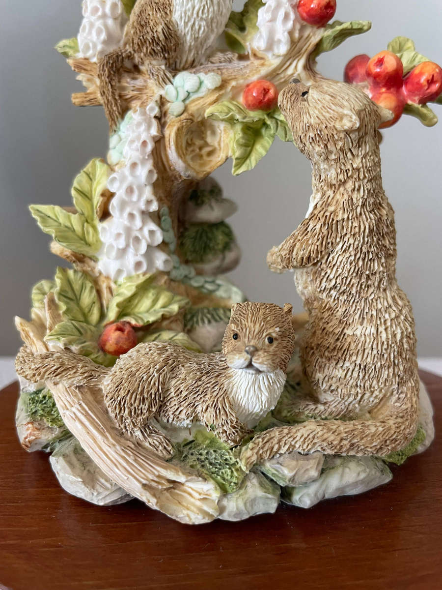 Vintage 1992 "Nature Studies from the Leonardo Collection" Otters - Signed!