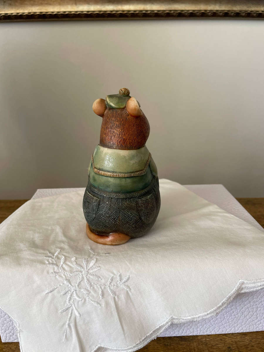 Vintage rare Mouse "Johnny Town-Mouse" figurine from the Country Creatures collection. Signed!