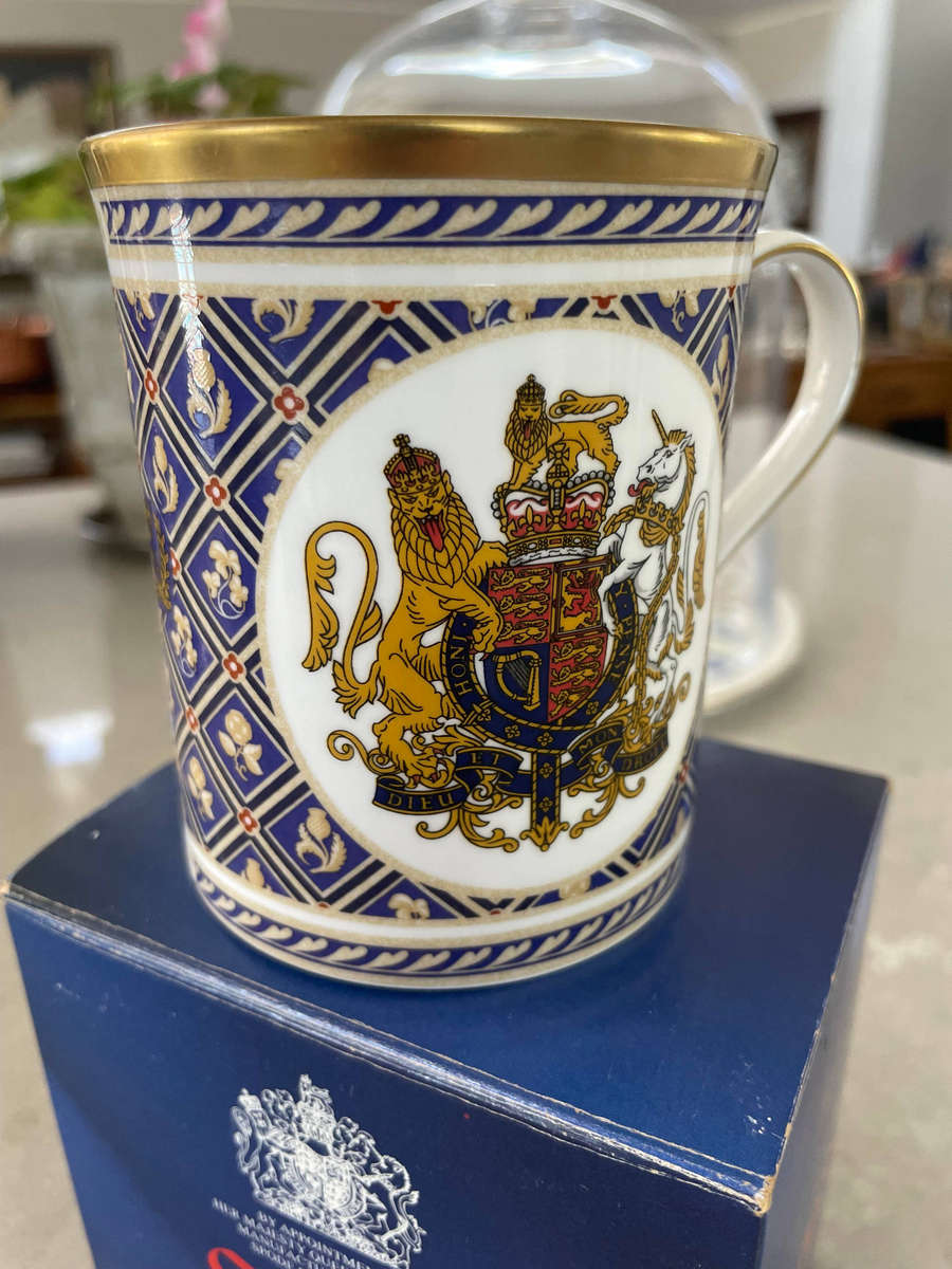 Spode Limited Edition "Heraldic Mug" No. 0553 of 1000 F1965 with Box & COA
