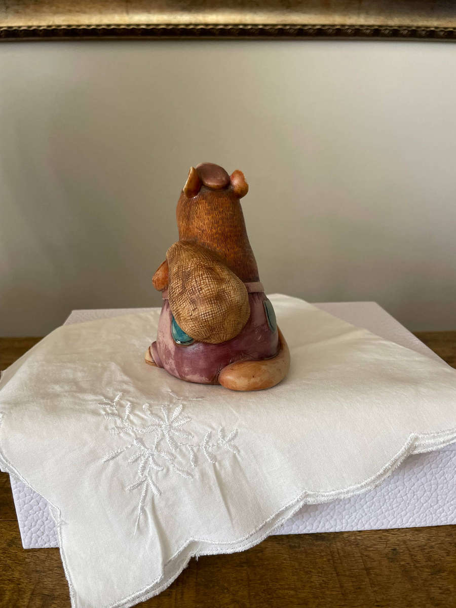 Vintage "Traveller" Mouse Figurine by Country Creatures - Marked