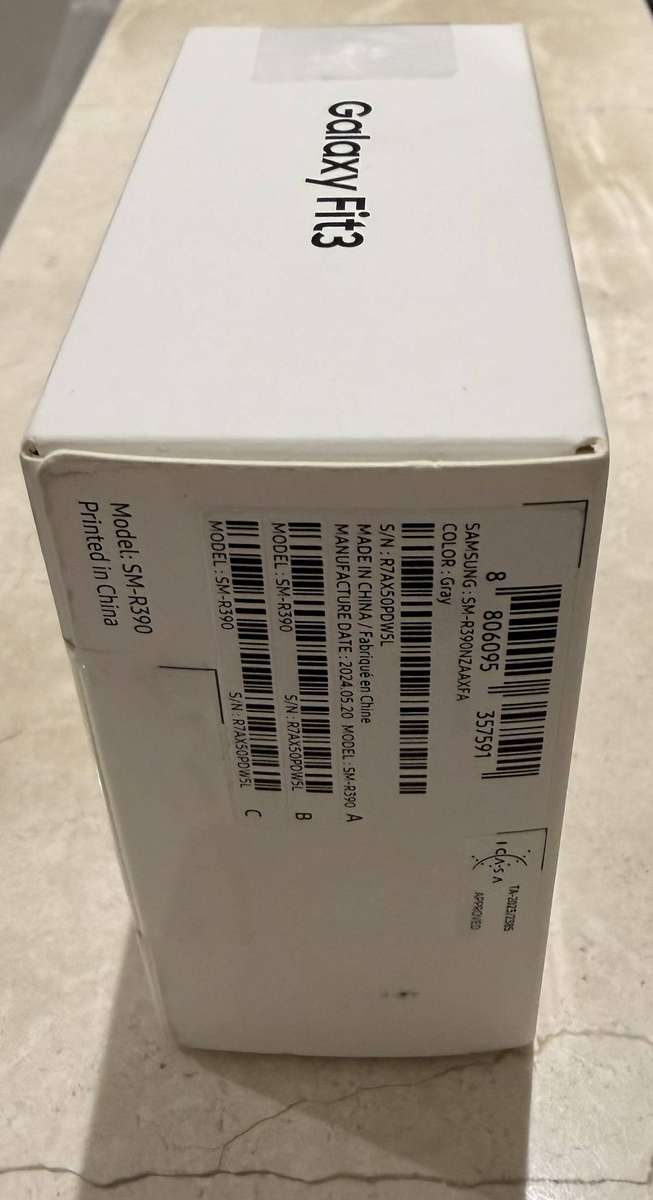 Samsung Galaxy Fit3  New Sealed  Gray