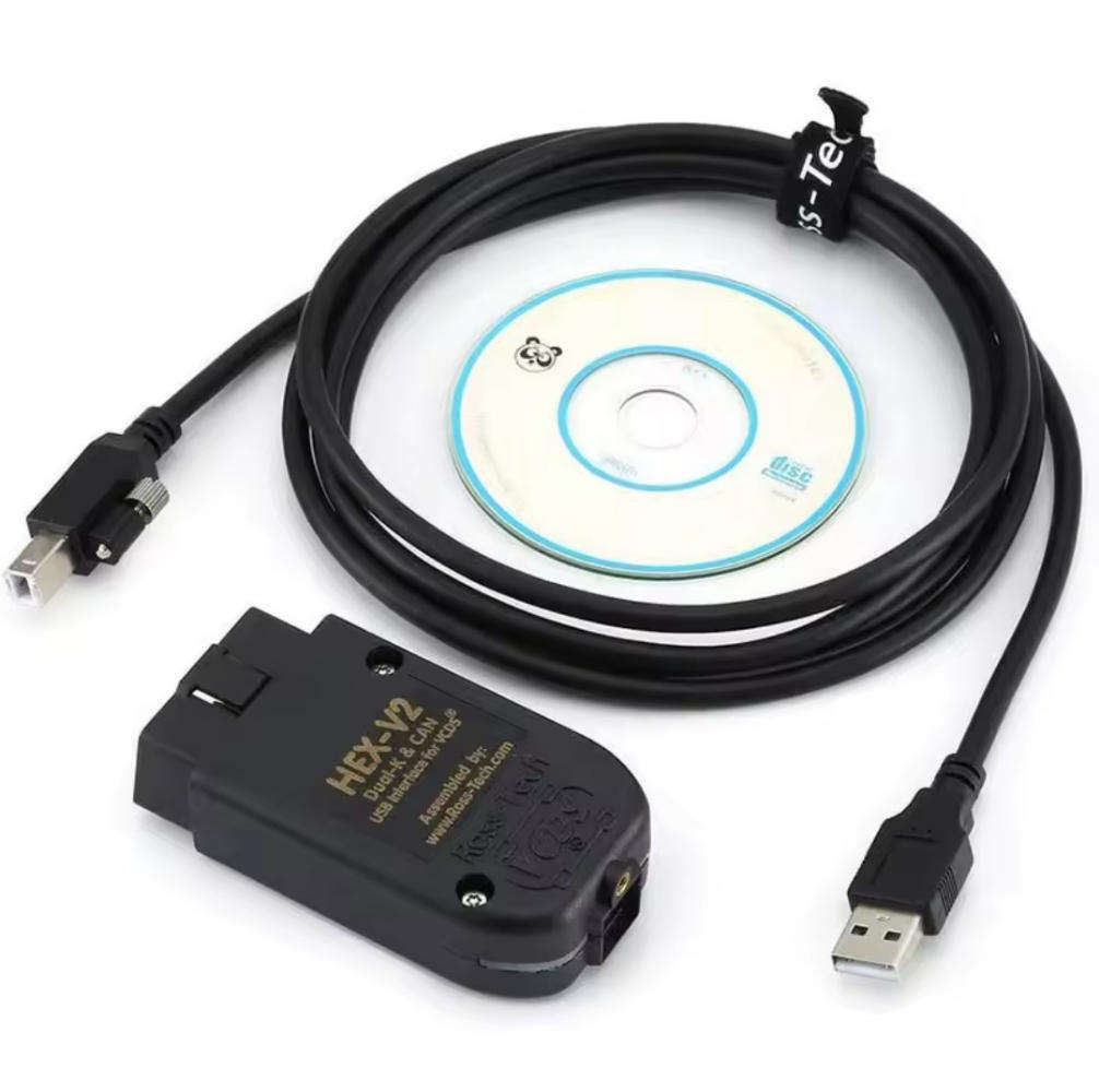 VCDS diagnostic cable and software for Audi and Volkswagen