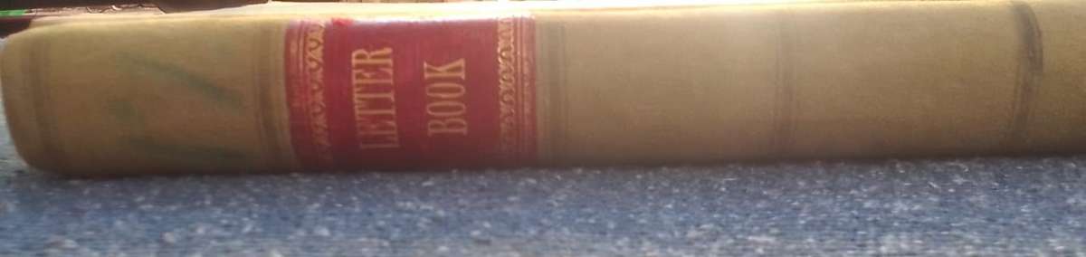 LETTER BOOK, 1928 - 498-page volume. Karoo history - PLEASE READ DESCRIPTION.