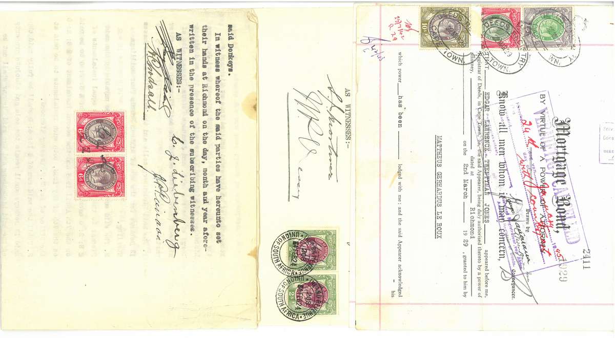 A quality starter collection of KING GEORGE V REVENUES as illustrated. See description.