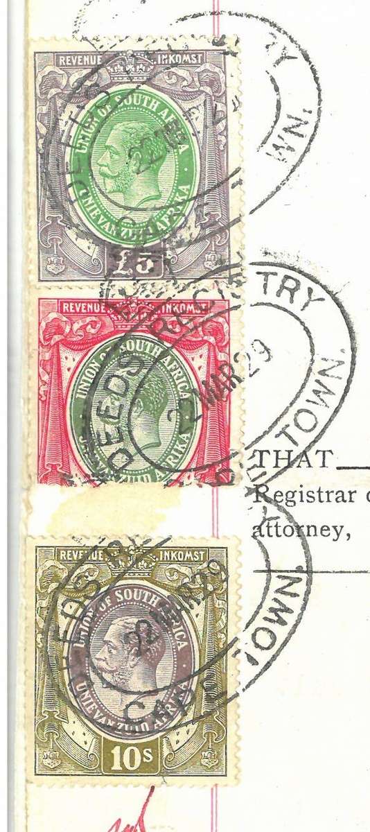A quality starter collection of KING GEORGE V REVENUES as illustrated. See description.