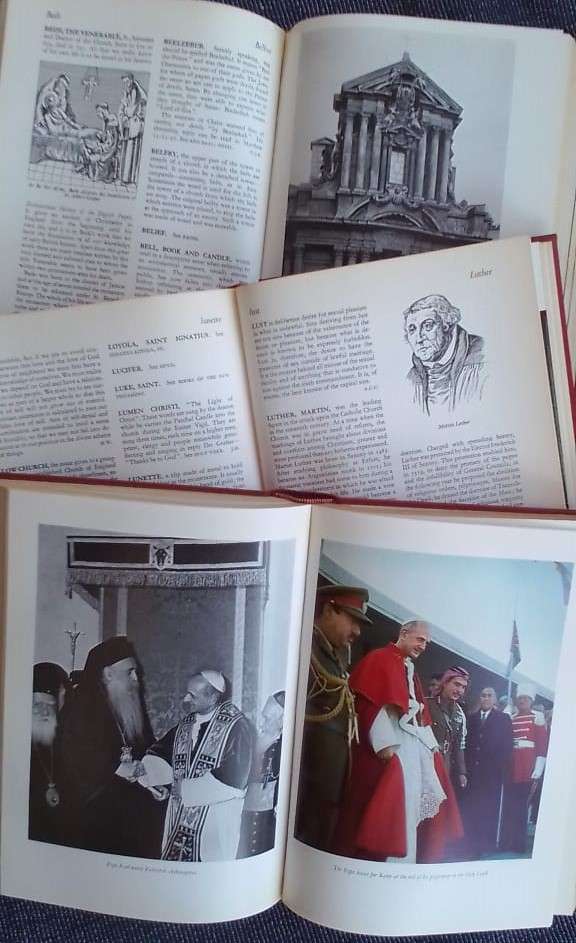 VIRTUE'S CATHOLIC ENCYCLOPEDIA - 1965. 1136 pages in 3 volumes, richly illustrated.