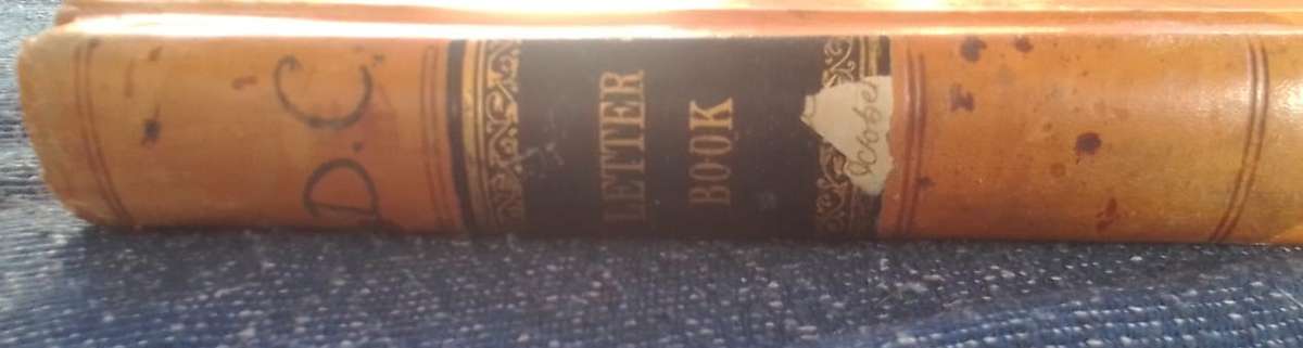 LETTER BOOK, 1936/37 - 500-page volume. Karoo history - PLEASE READ DESCRIPTION.