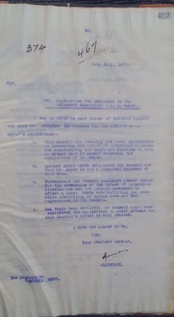 LETTER BOOK, 1936/37 - 500-page volume. Karoo history - PLEASE READ DESCRIPTION.