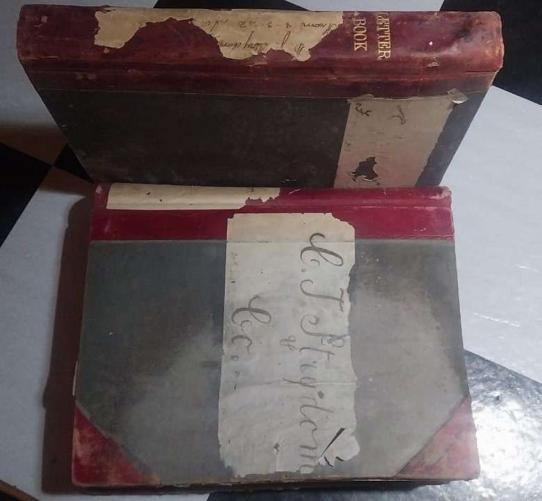 LETTER BOOKS (Two), 1920, 1922. Karoo history - VIEW DESCRIPTION.