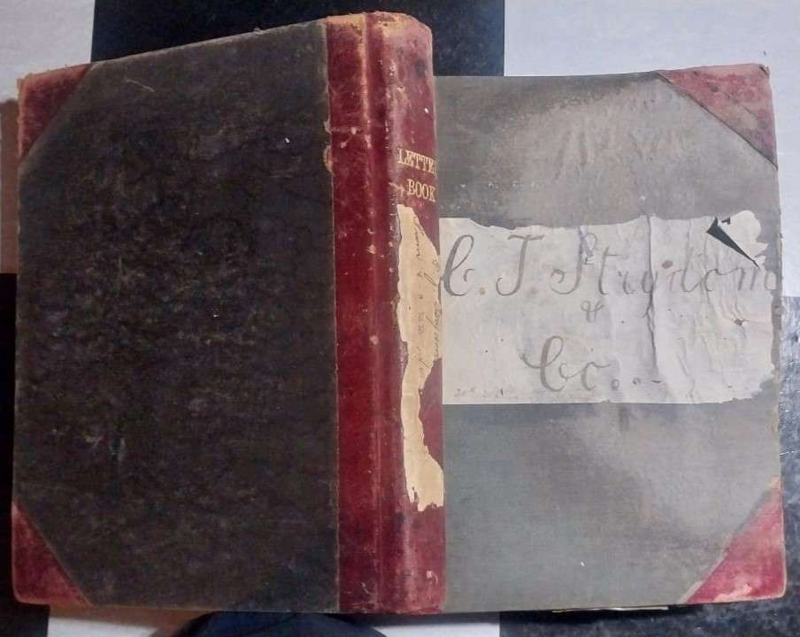 LETTER BOOKS (Two), 1920, 1922. Karoo history - VIEW DESCRIPTION.