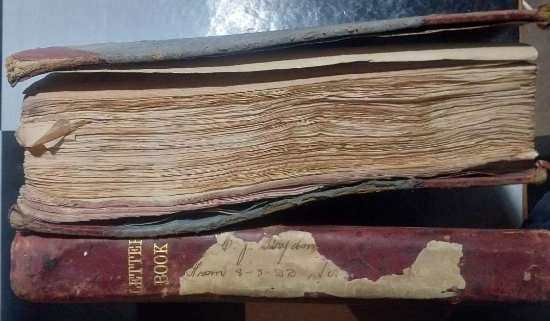 LETTER BOOKS (Two), 1920, 1922. Karoo history - VIEW DESCRIPTION.